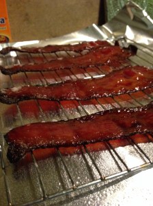 GLAZED BACON!